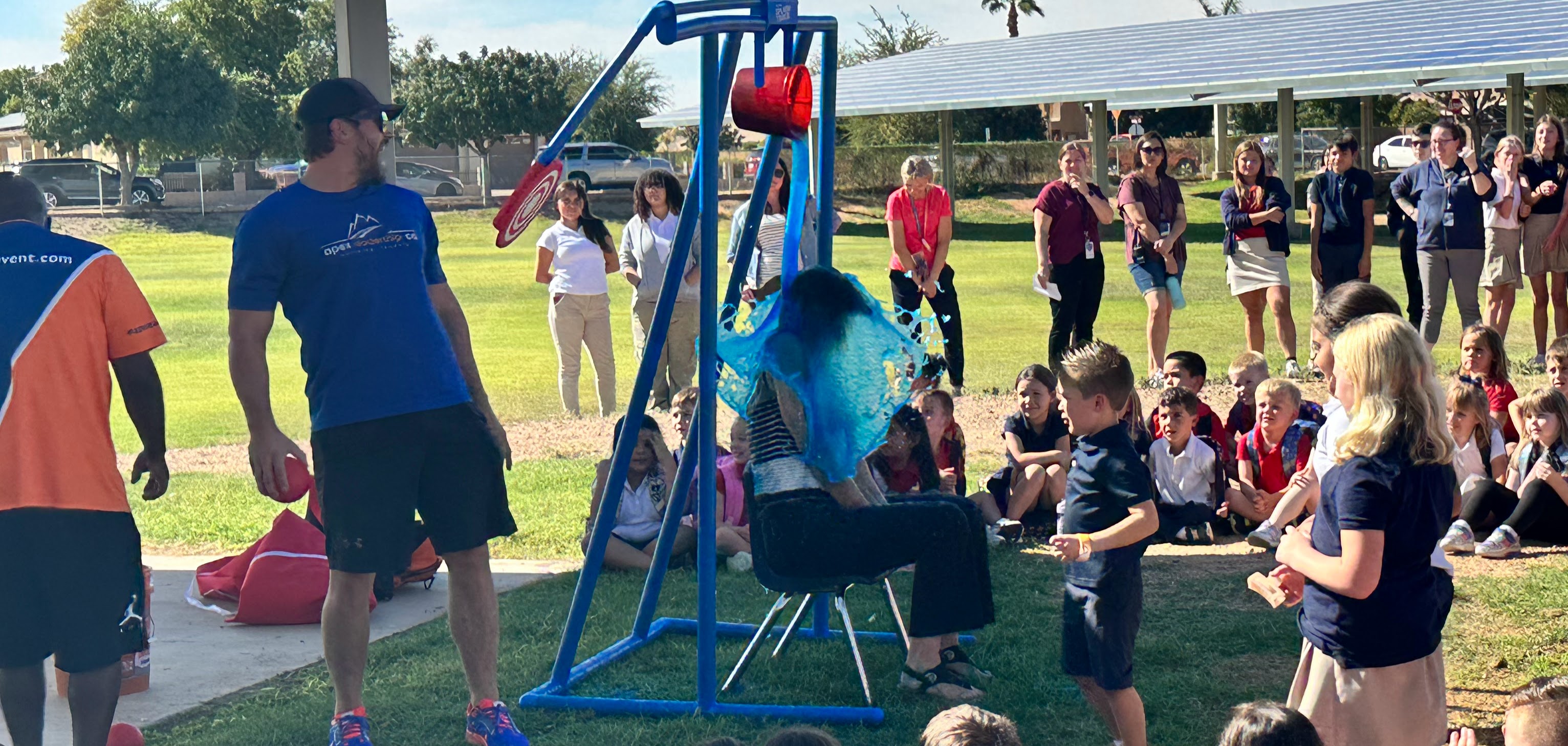 Mrs. Wolford gets Slimed